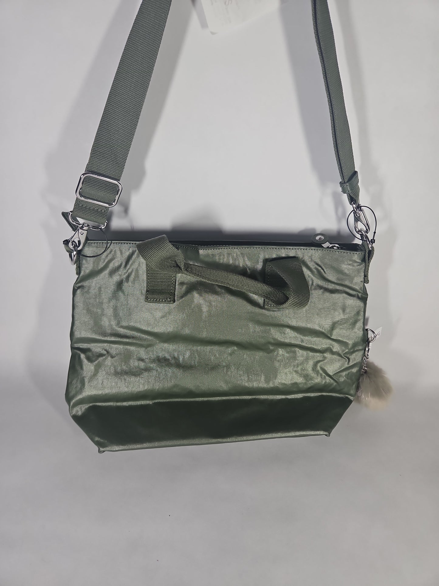 Kipling Large Zamora Up Handbag – Army Green