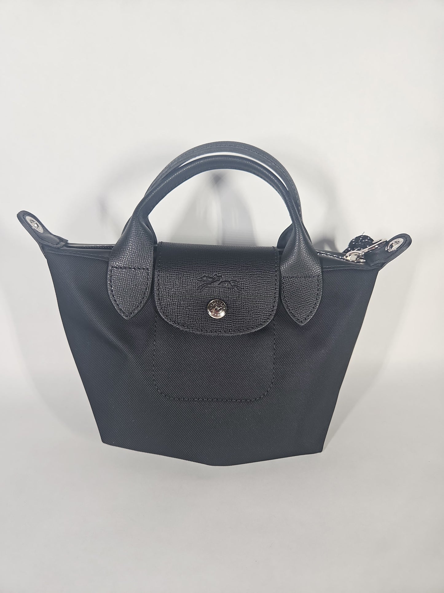 Longchamp Le Pliage Energy Extra Small Handbag with Strap – Black