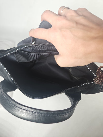 Longchamp Le Pliage Energy Extra Small Handbag with Strap – Black