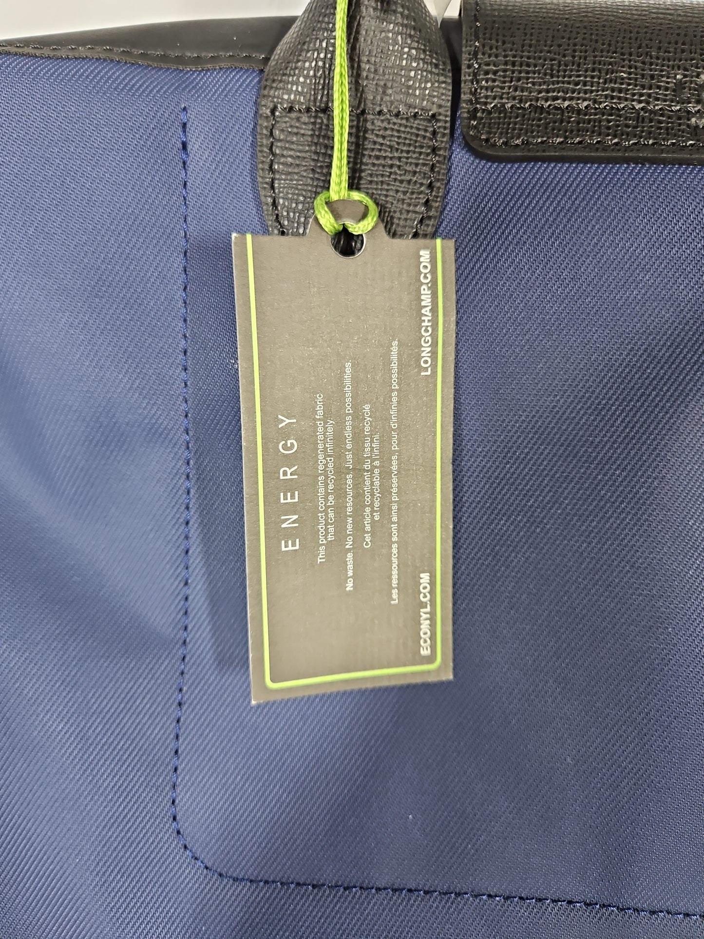 Longchamp Le Pliage Energy Small Top Handle Bag – Navy