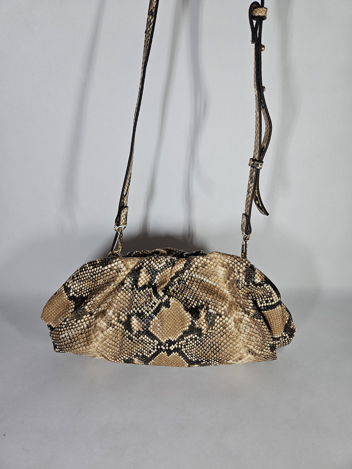 I.N.C. International Concepts KJ Clutch – Faux Snake