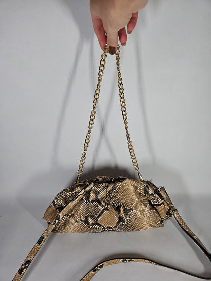 I.N.C. International Concepts KJ Clutch – Faux Snake