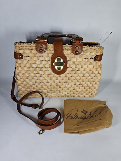Patricia Nash Sancia Large Woven Satchel Bag