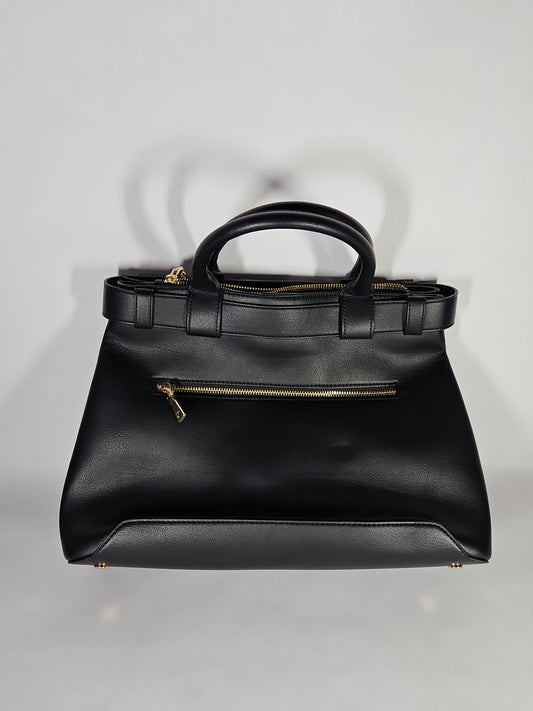 I.N.C. International Concepts Bondaa Satchel – Black