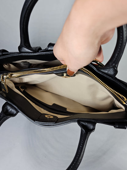 I.N.C. International Concepts Bondaa Satchel – Black