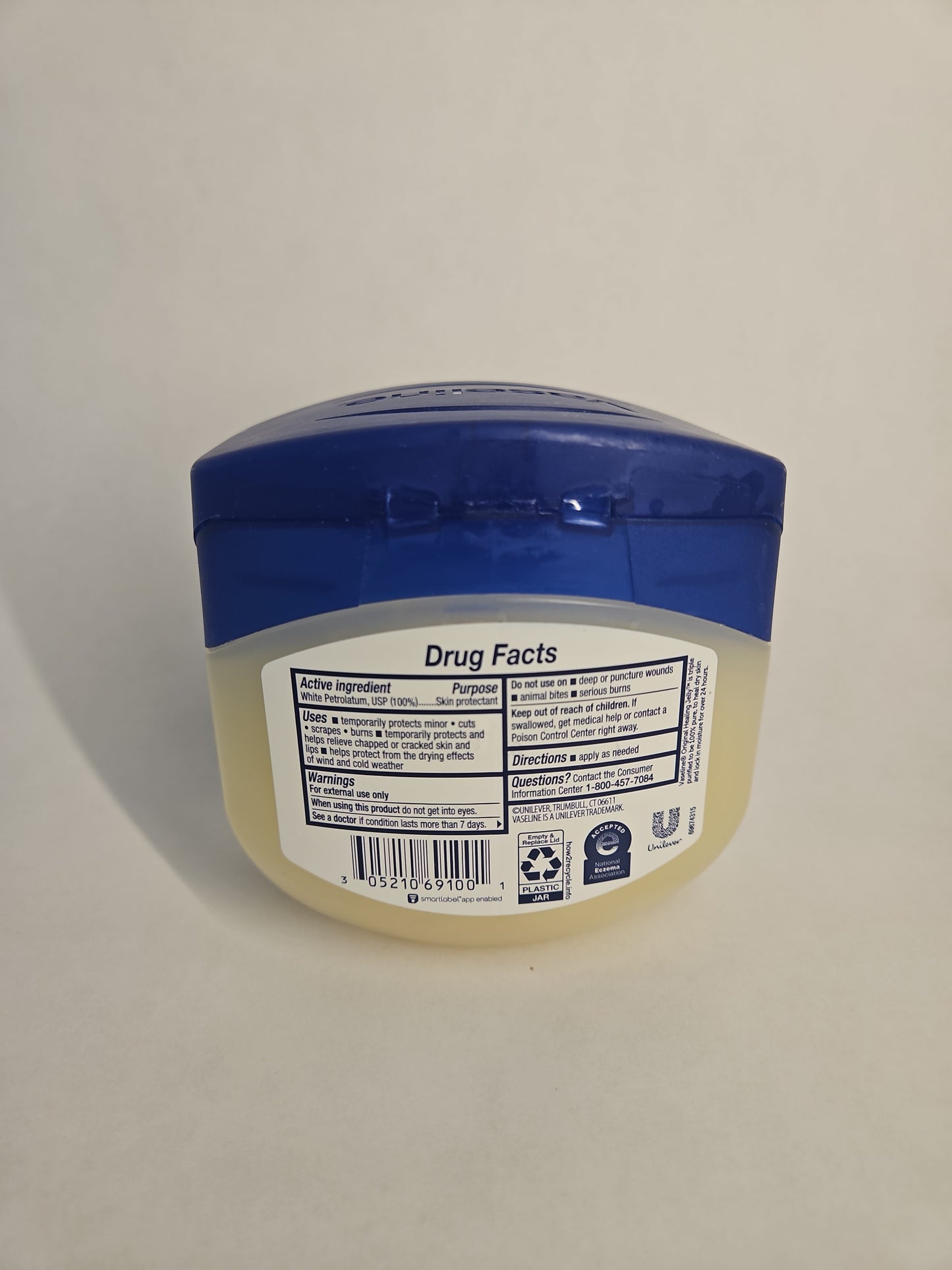Vaseline Original Petroleum Healing Jelly for Dry Cracked Skin – 13 oz 3-Pack