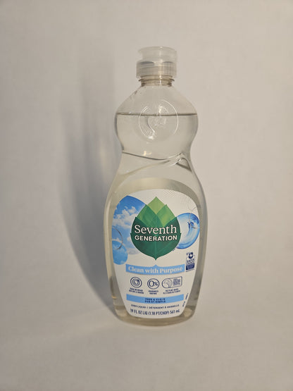 Seventh Generation Free & Clear Dish Soap – 19 oz 3-Pack