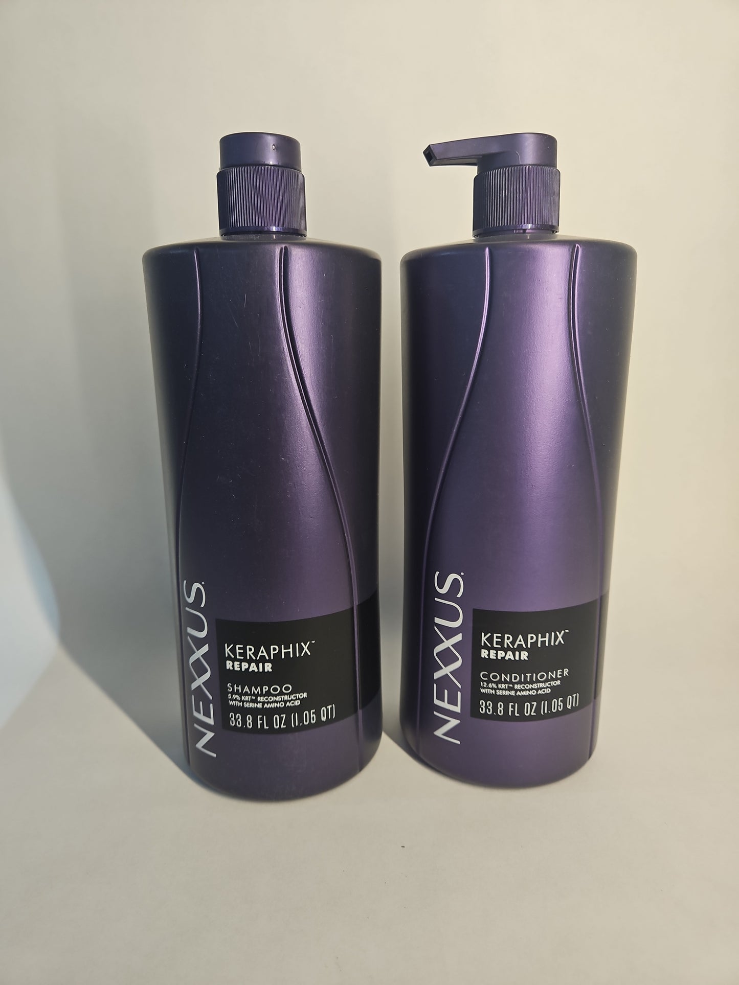 Nexxus KERAPHIX Shampoo & Conditioner Set – Damaged Hair Repair 33.8 oz 2-Pack