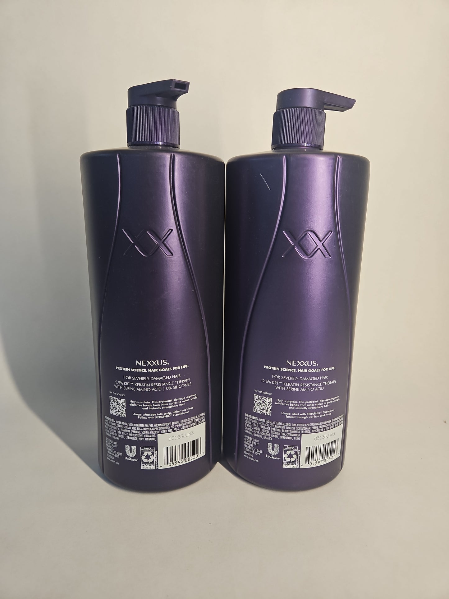Nexxus KERAPHIX Shampoo & Conditioner Set – Damaged Hair Repair 33.8 oz 2-Pack