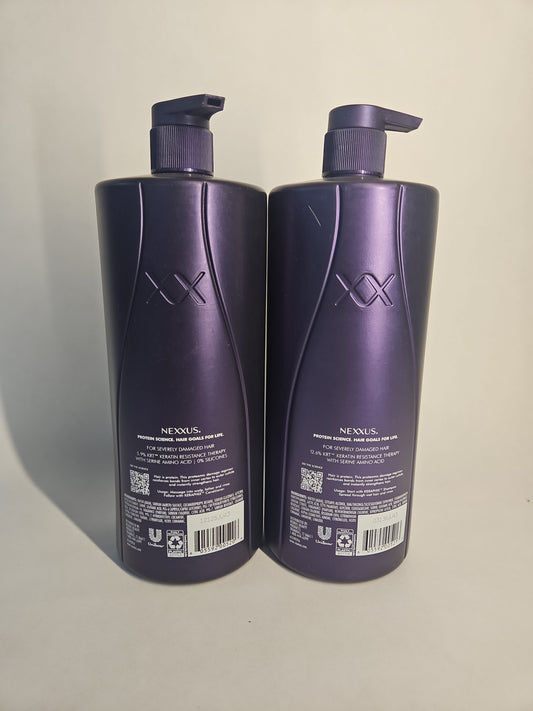 Nexxus KERAPHIX Shampoo & Conditioner Set – Damaged Hair Repair 33.8 oz 2-Pack