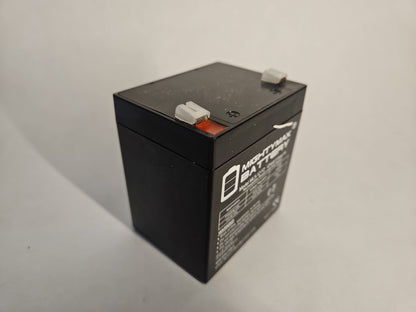 Mighty Max Battery ML5-12F2 12 Volt 5 Ah F2 Terminal Rechargeable SLA AGM Battery