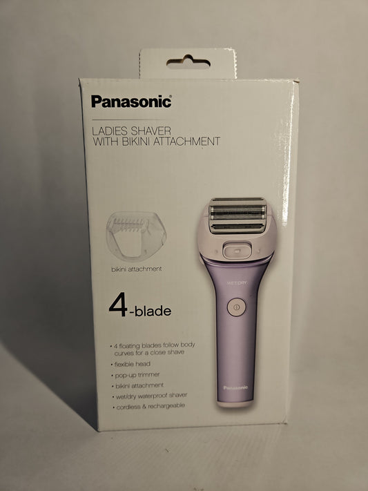Panasonic Cordless 4-Blade Ladies Shaver with Bikini Attachment