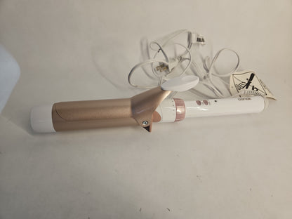 Conair Double Ceramic 1-1/2 Inch Curling Iron White/Rose Gold