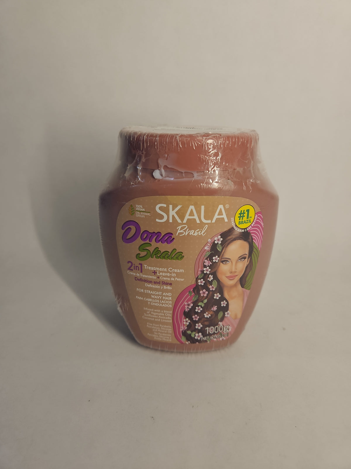 Skala Dona Skala 2in1 Super Pot Hair Treatment Cream for Smooth and Wavy Hair 35.2 oz