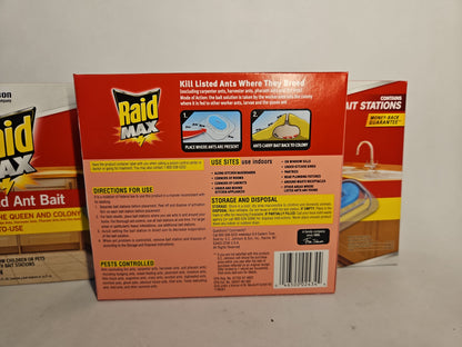 Raid MAX Liquid Ant Bait – 12 Count