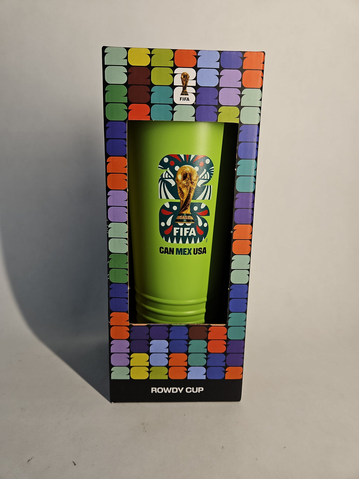 FIFA World Cup 2026 Mexico Host Country Rowdy Cup – Green, 24 oz