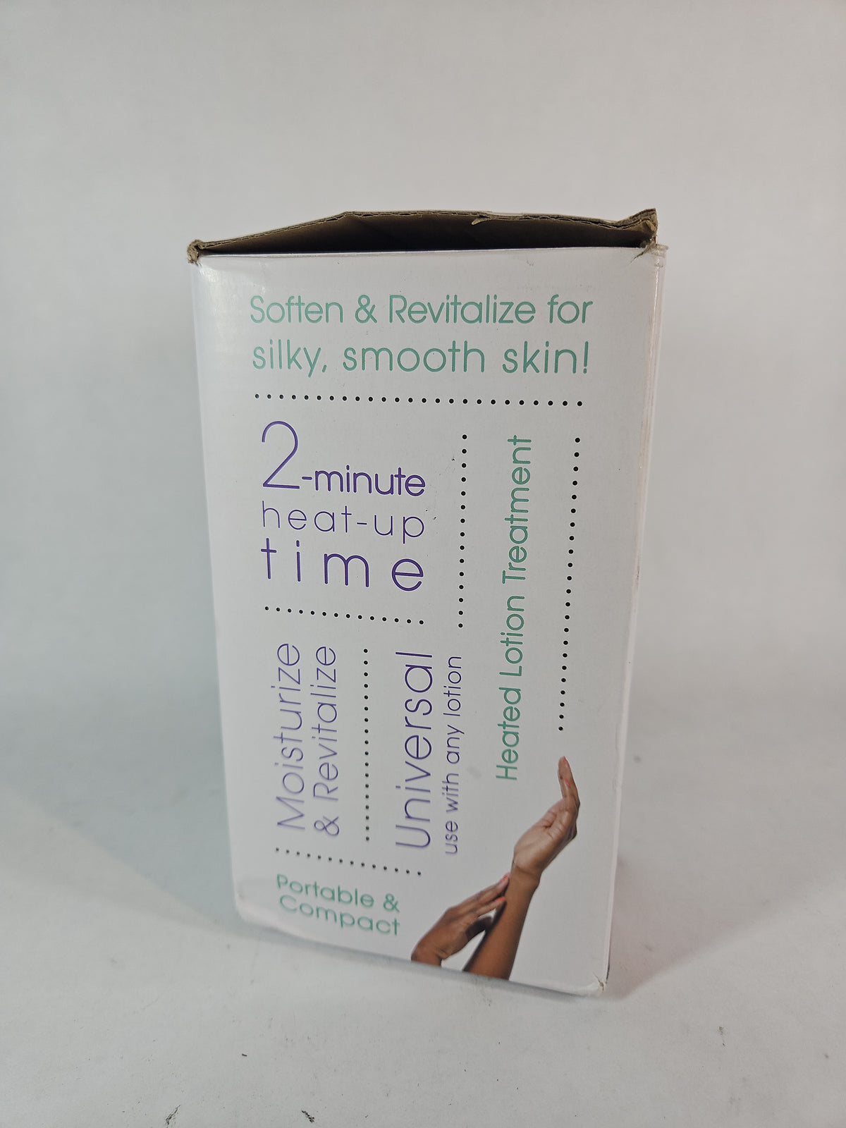 True Glow by Conair Heated Lotion Dispenser (Open Box, Like New)