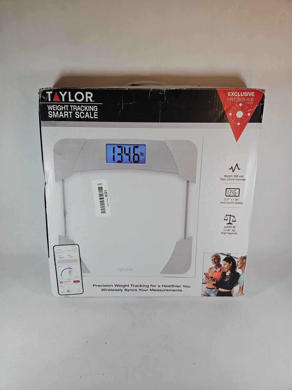 Taylor Weight Tracking Smart Scale (Model 7604)