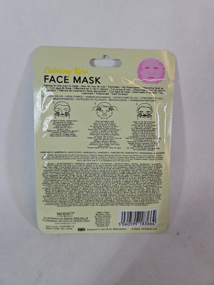 DISNEY Belle Enchanted Calming Rose Face Mask