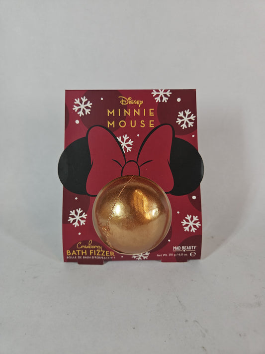 Minnie Mouse Burgundy Cranberry Bath Fizzer 6.0 oz