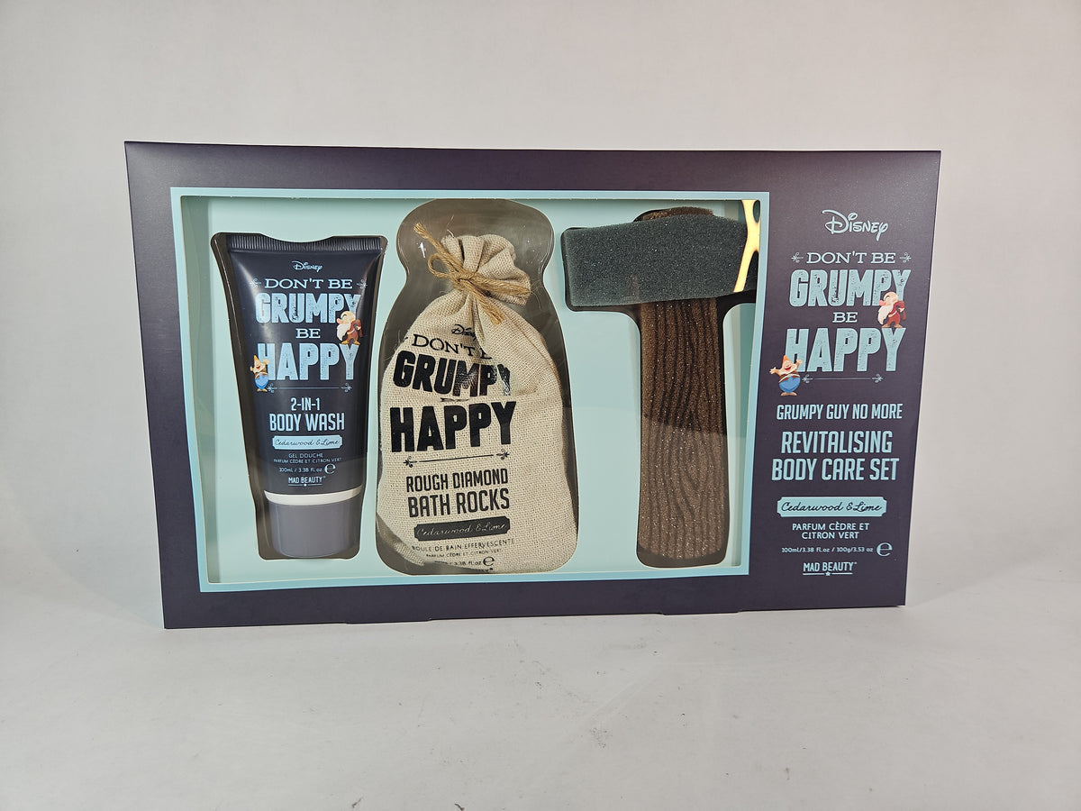 Disney Grumpy Revitalising Body Care Set, Cedarwood & Lime
