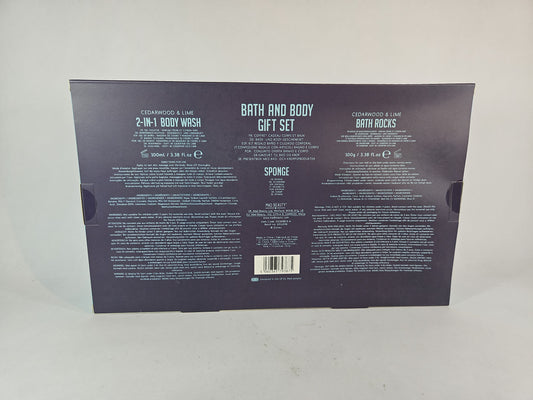 Disney Grumpy Revitalising Body Care Set, Cedarwood & Lime