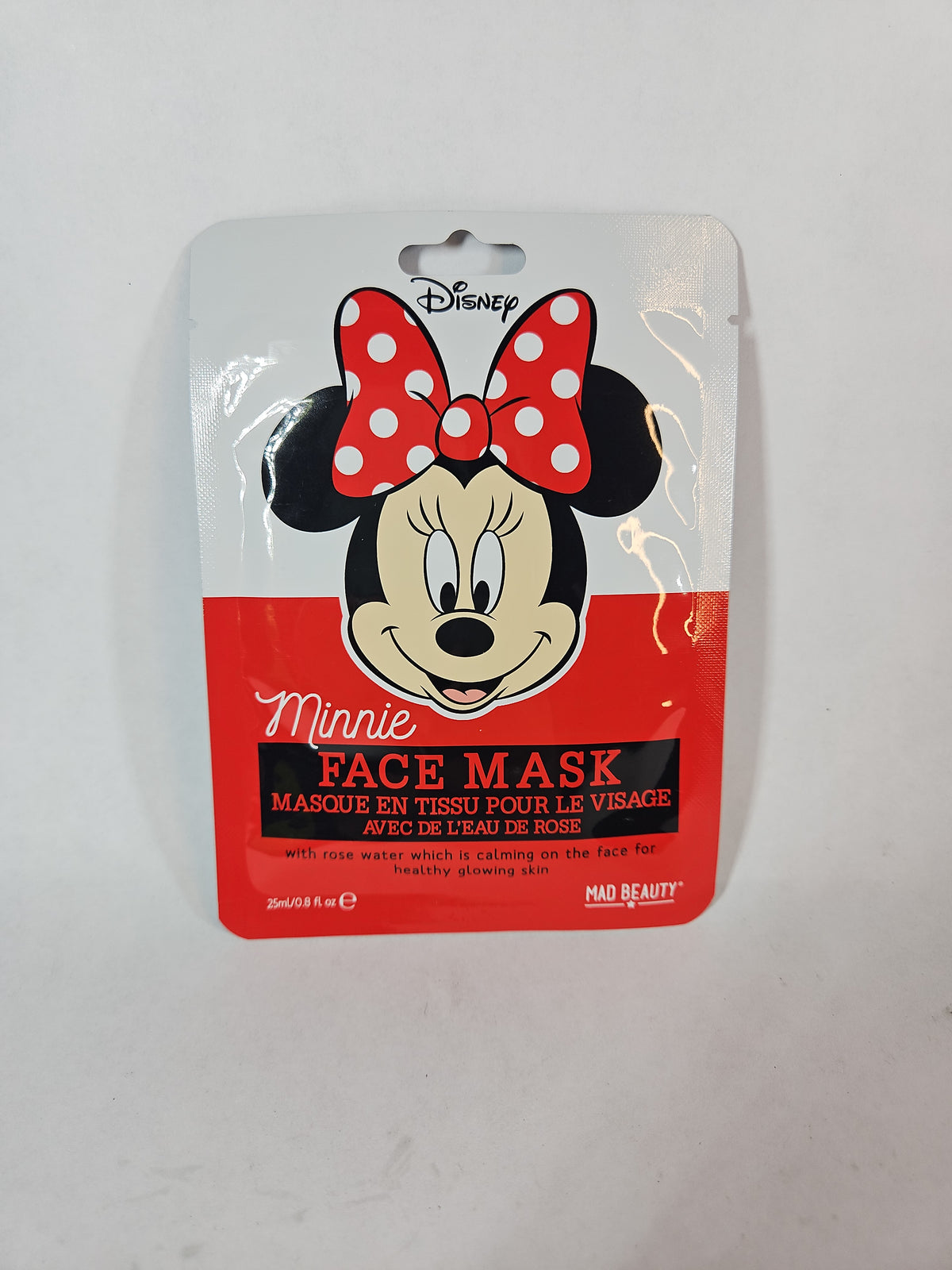 Disney Minnie Mouse Calming Rose Face Mask