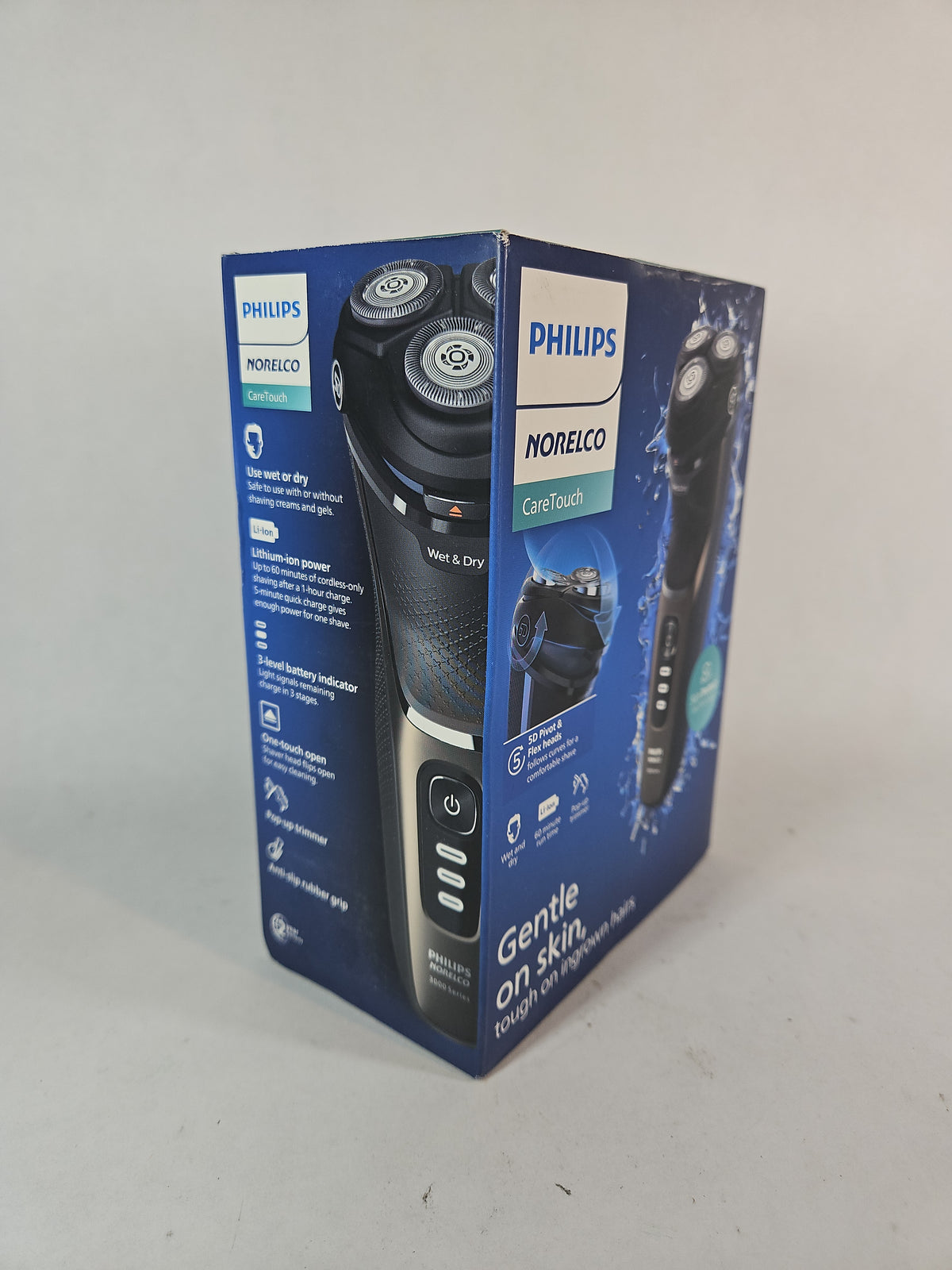 Philips Norelco CareTouch Wet & Dry Electric Shaver (S3242/90)
