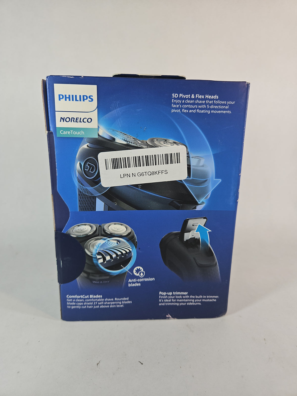 Philips Norelco CareTouch Wet & Dry Electric Shaver (S3242/90)