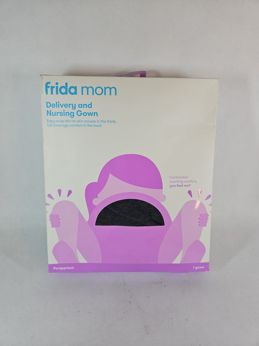 Frida Mom Delivery and Nursing Gown, One Size