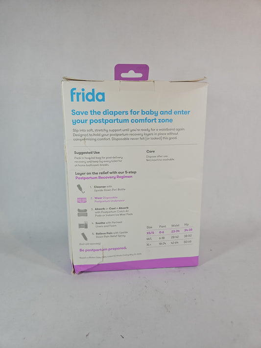 Frida Mom Disposable Postpartum Underwear, Boyshort, XS/S (8 Count)