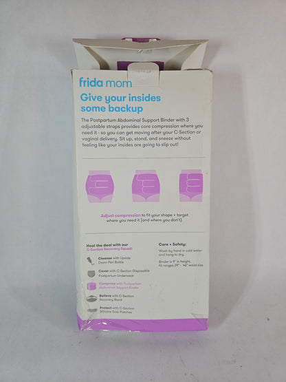 Frida Mom Postpartum Abdominal Support Binder, Fits 29"-46" Waist