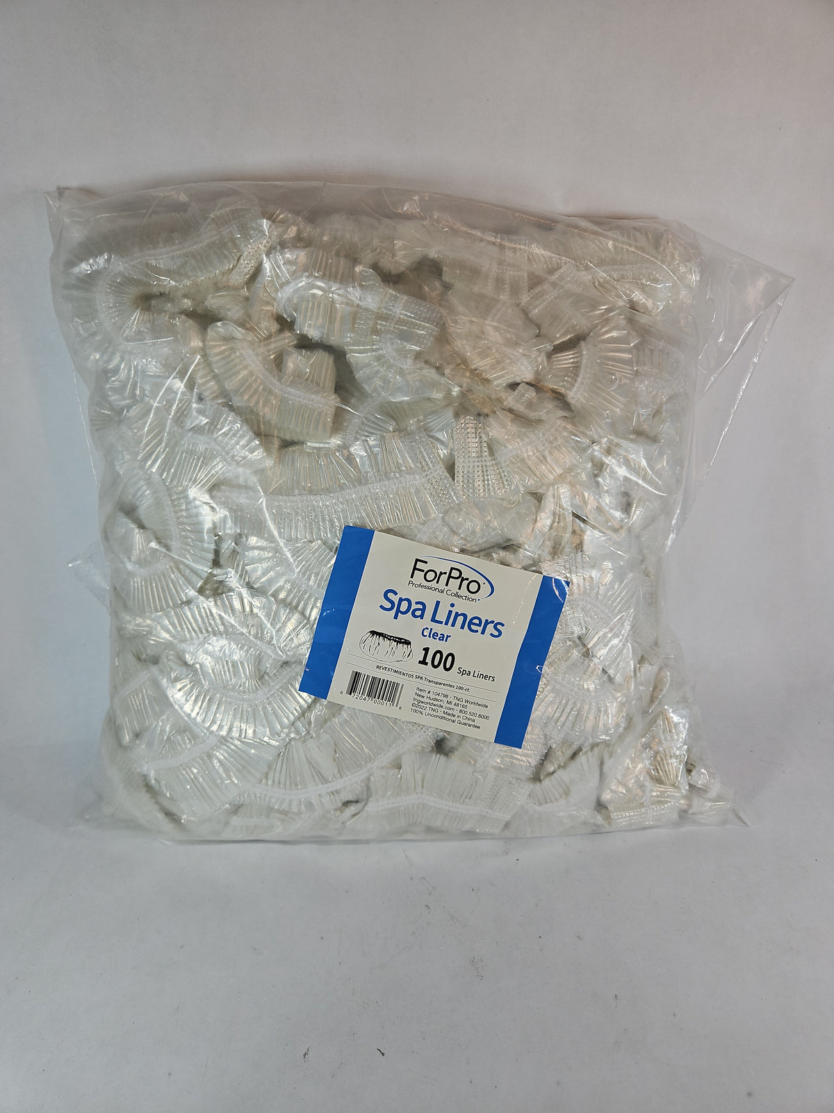 ForPro Spa Liners, Clear, 100 Count
