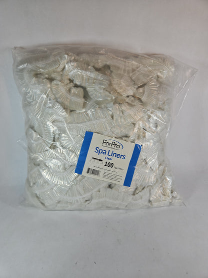 ForPro Spa Liners, Clear, 100 Count