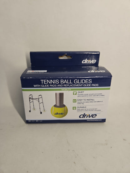 Drive Medical Walker Tennis Ball Glides, 2 Count