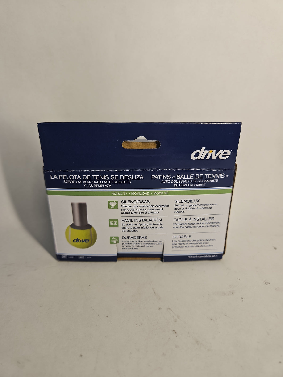 Drive Medical Walker Tennis Ball Glides, 2 Count