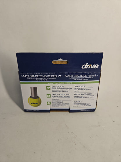 Drive Medical Walker Tennis Ball Glides, 2 Count