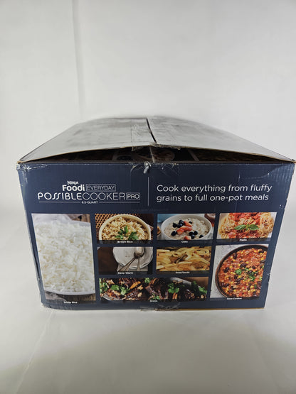 Ninja Foodi Everyday PossibleCooker Pro 6.5 Qt Multi-Cooker MC1101 – Open Box