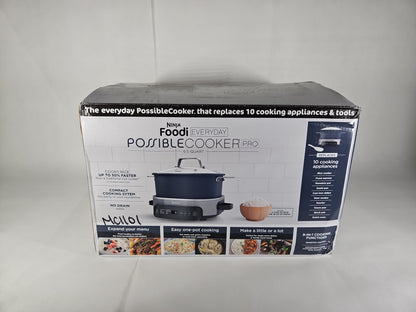 Ninja Foodi Everyday PossibleCooker Pro 6.5 Qt Multi-Cooker MC1101 – Open Box