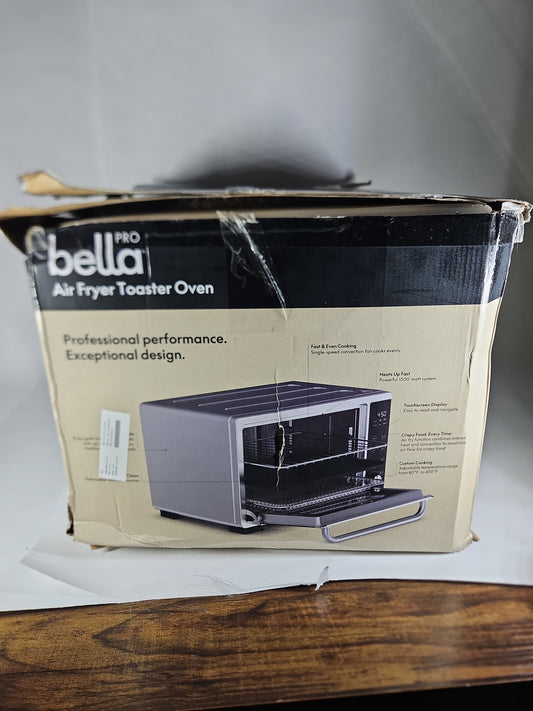 bella PRO 6-Slice Air Fryer Toaster Oven 0.88 Cu Ft 90260 – Stainless