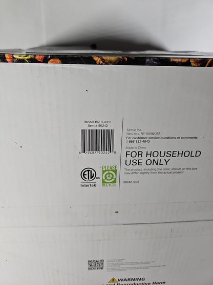 bella PRO 9 Qt TriZone Air Fryer Dual Flex Basket 90242 – Stainless – Open Box