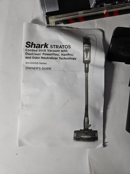 Shark Stratos Corded Stick Vacuum DuoClean PowerFins HZ3002 – Navy – Used