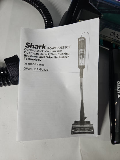 Shark PowerDetect Ultra-Light Corded Stick Vacuum - Plasma Blue - Used
