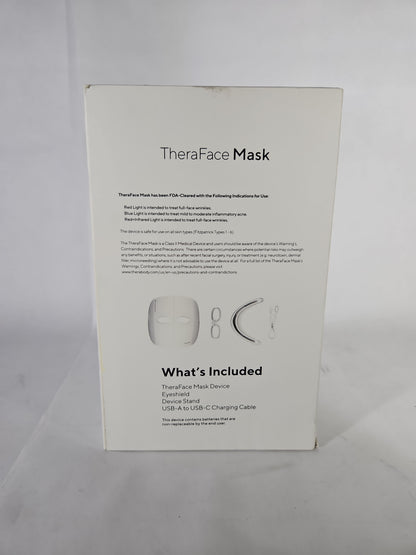 Therabody TheraFace Mask LED Light Therapy Face Mask with Vibration