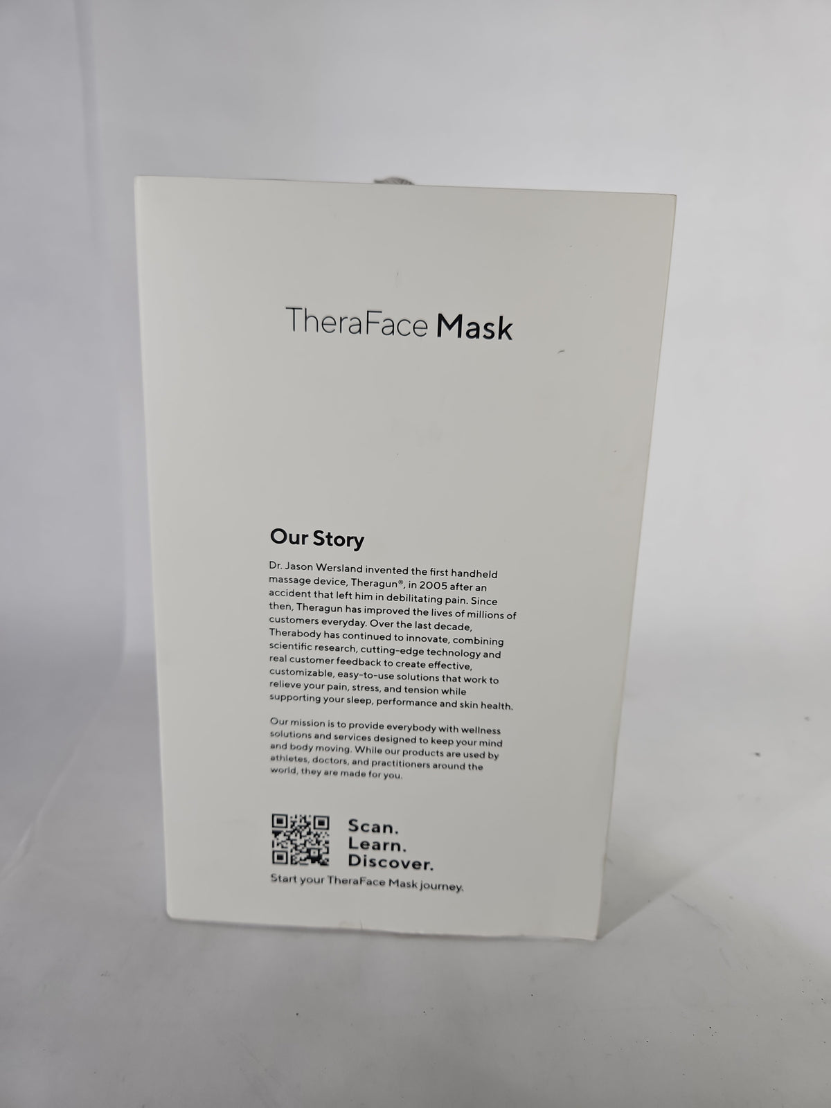 Therabody TheraFace Mask LED Light Therapy Face Mask with Vibration