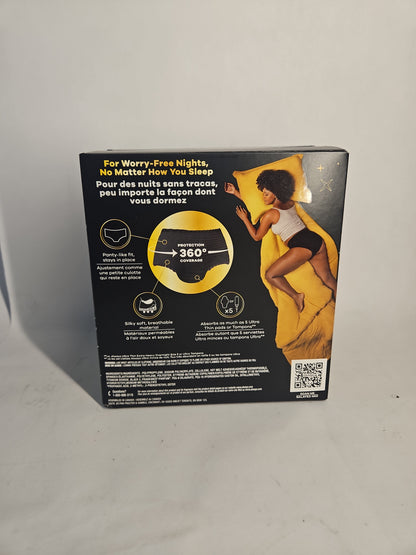 Always ZZZ Overnight Disposable Period Underwear Size S/M - 7 Count