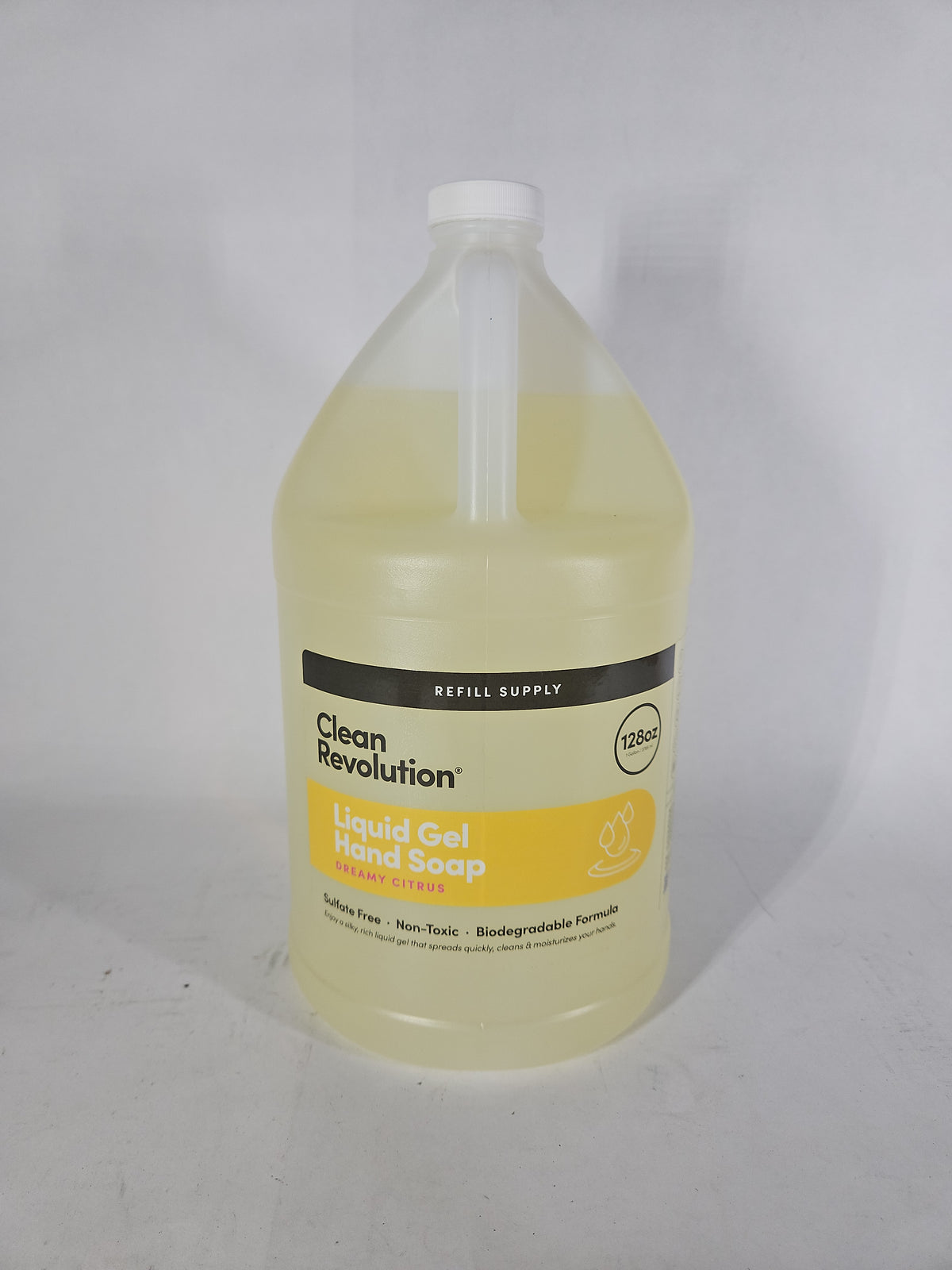 Clean Revolution Liquid Gel Hand Soap Refill Dreamy Citrus 128 fl oz