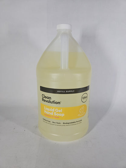 Clean Revolution Liquid Gel Hand Soap Refill Dreamy Citrus 128 fl oz