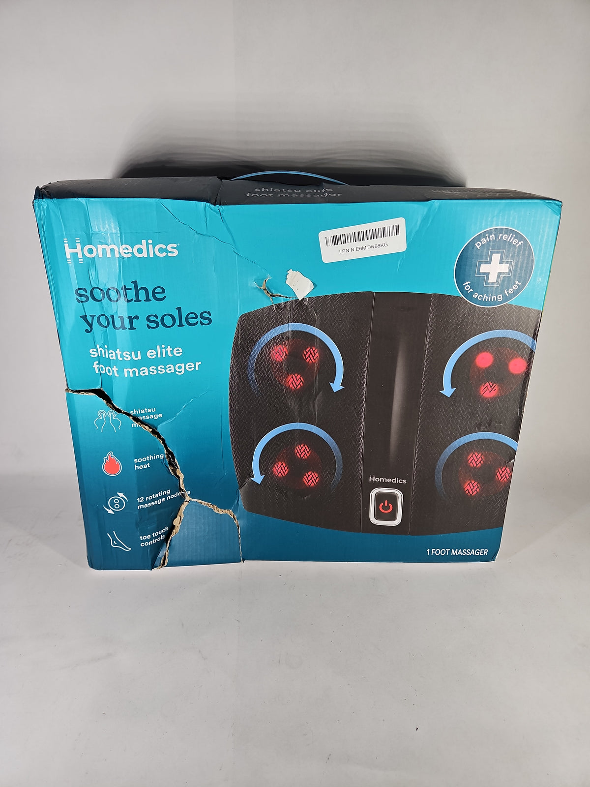 Homedics Shiatsu Elite Foot Massager with Heat