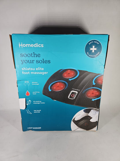 Homedics Shiatsu Elite Foot Massager with Heat